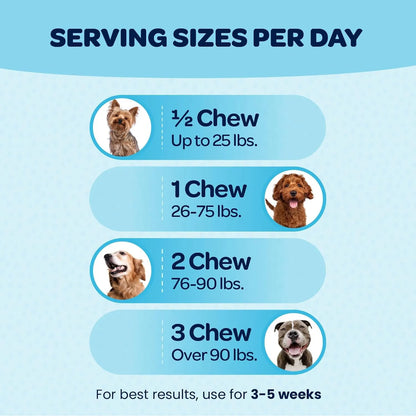 Multivitamínico Masticable 12 En 1 Con Glucosamina Para Perros Salud Articular Y Digestiva