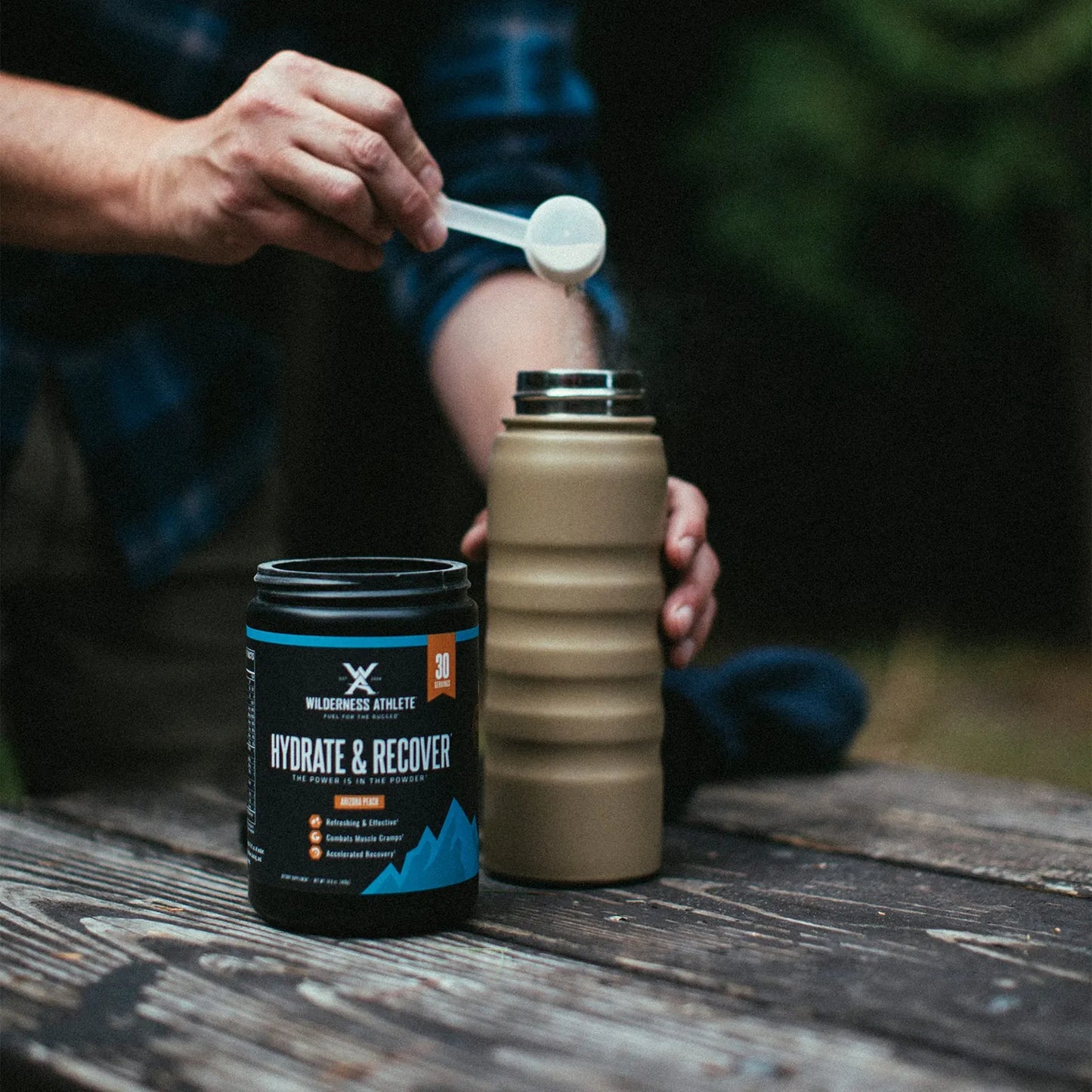 Bebida De Electrolitos En Polvo Wilderness Athlete Hidrata Y Recupera Con Bcaa Y Vitamina C