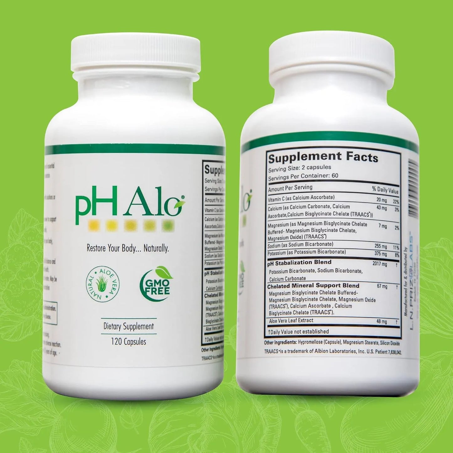 Pildoras De Equilibrio De Ph Con Magnesio Y Bicarbonato Salud Intestinal Y Energia