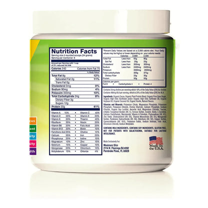 Maximum Kids Mezcla Orgánica Completa Para Niños Con 26 Vitaminas Y Minerales