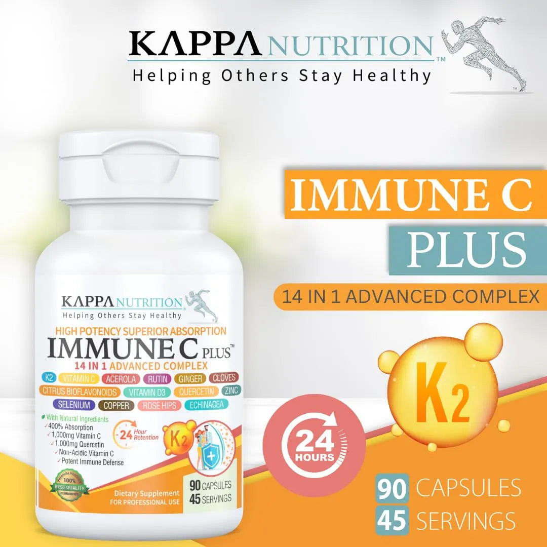 Fórmula 14 En 1 Para El Sistema Inmunológico Con Quercetina Vitamina C Zinc Y Más