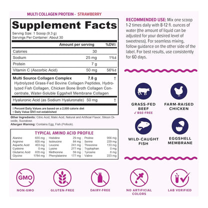 Péptidos De Colágeno Con Ácido Hialurónico Y Vitamina C Para Piel Y Articulaciones