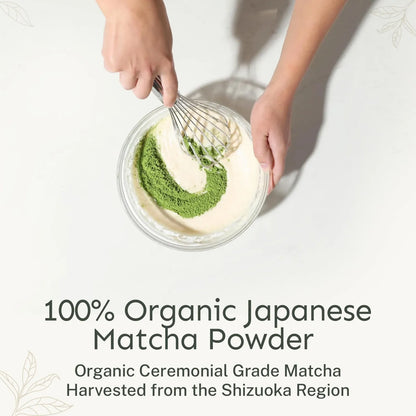 Té Orgánico Matcha En Polvo Grado Ceremonial Primera Cosecha Antioxidantes 50 Bolsas