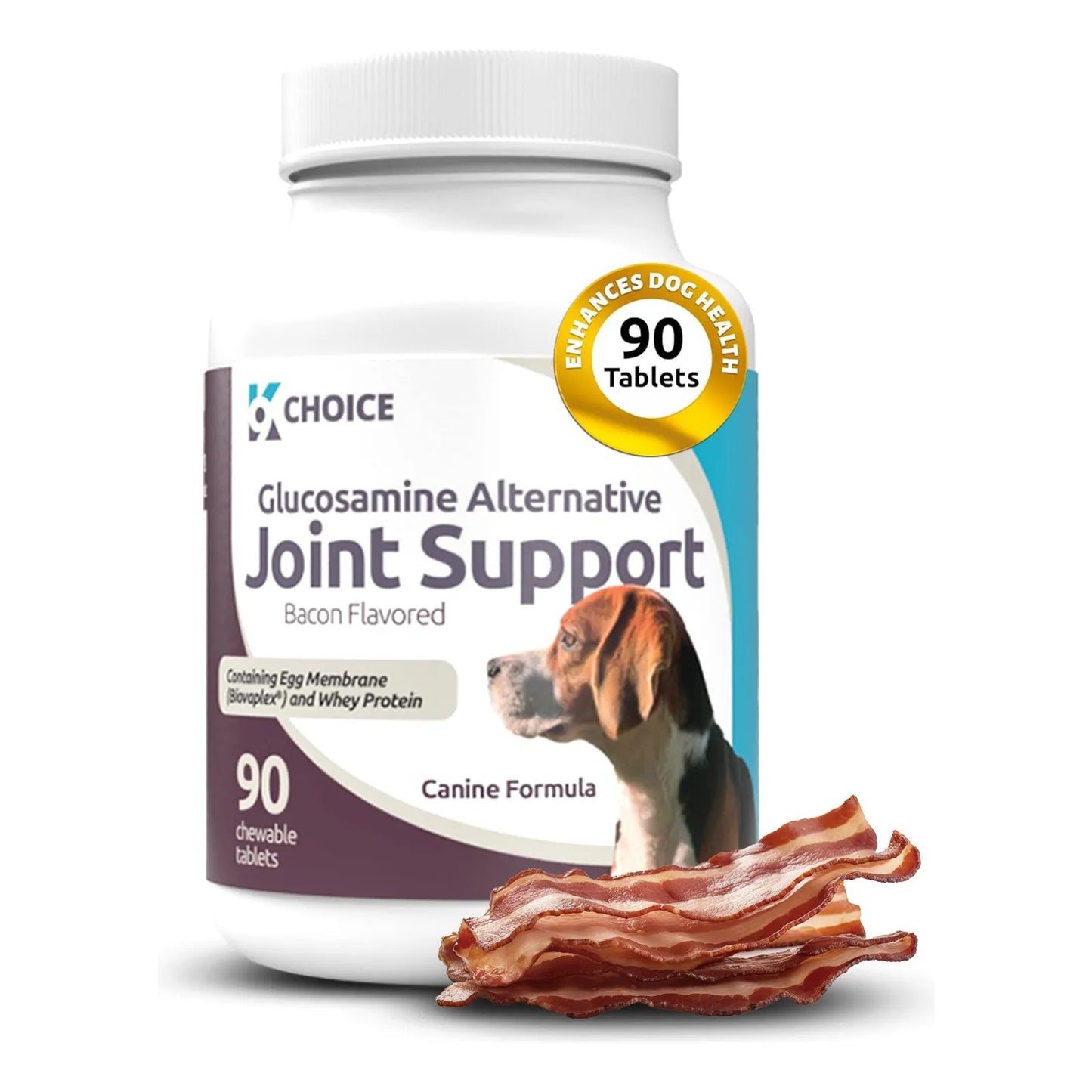 Soporte Articular Biovaplex Para Perros 90 Tabletas Masticables Salud Movilidad