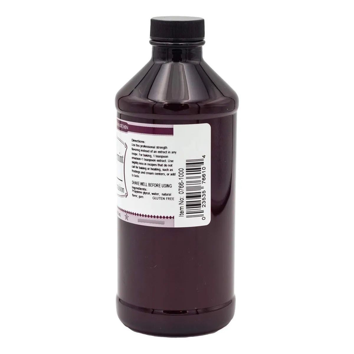 Emulsion De Menta Para Panadería LorAnn 473 Ml Sabor Intenso Y Natural