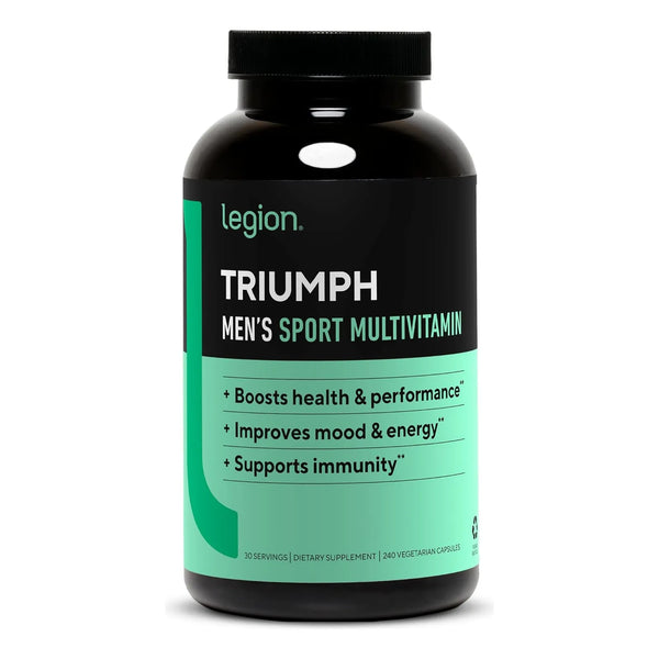 Multivitaminico Diario Legión Triumph Energía Enfoque Defensas 30 Servicios