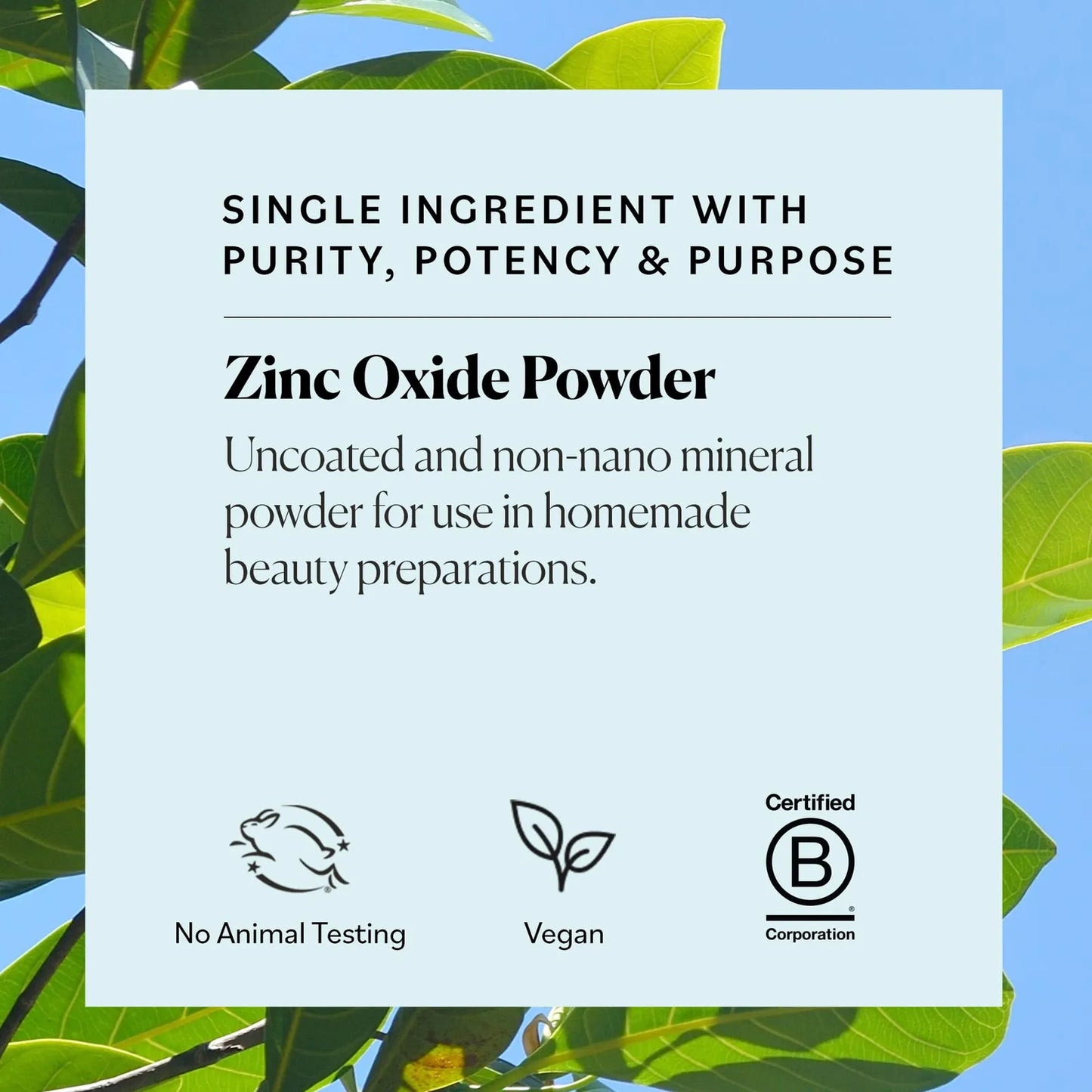 Óxido De Zinc Polvo 450g Grado Cosmético Para Protectores Solares Y Cremas