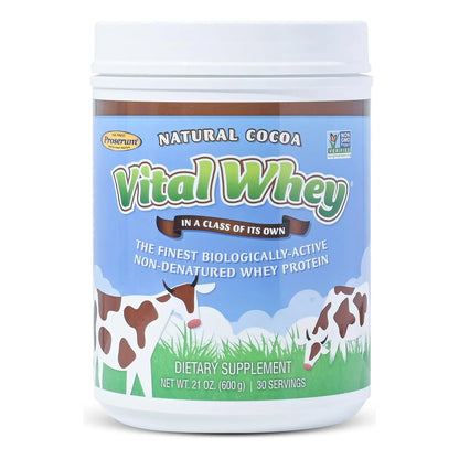 Proteína Well Wisdom Vital Whey Cacao 600g Energía Y Vitalidad