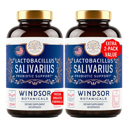 Cápsulas Probióticas Lactobacillus Salivarius Para Salud Bucal E Inmunológica 24 Bn Ufc