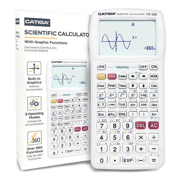 Calculadora Cientifica Funciones Graficas Intuitiva Catiga Ideal Para Estudiantes