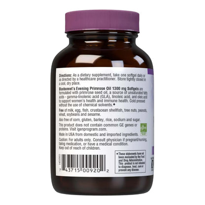Cápsulas Blandas Aceite De Onagra 1300 Mg Piel Sana Y Bienestar Femenino