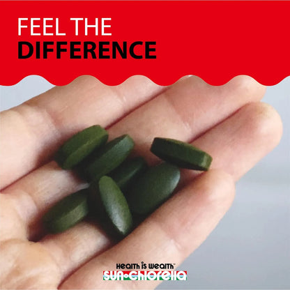 Tabletas De Alga Verde 500 Mg Defensa Inmunológica Energía Y Purificación 120 Unidades
