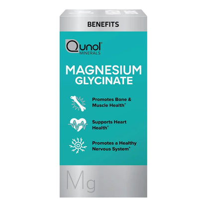 Glicinato De Magnesio 300 Mg 150 Tabletas Quelatadas Qunol Suplemento Muscular