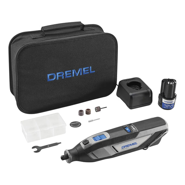 Kit Herramientas Rotativas Inalambricas Dremel 8240 12V Con 5 Accesorios Y Bolsa