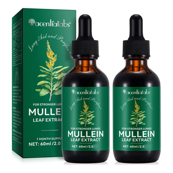 Gotas De Gordolobo Extracto Natural 120ml Limpieza Pulmonar Y Soporte Respiratorio