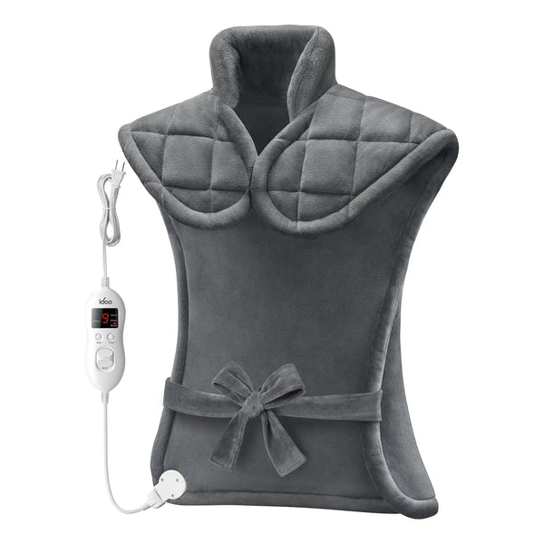 Almohadilla Termica Xxl Para Dolor De Espalda Y Musculos Tamaño King 23x32 Pulgadas