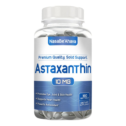 Suplemento De Astaxantina Antioxidante 10 Mg Para Piel Y Ojos Saludables