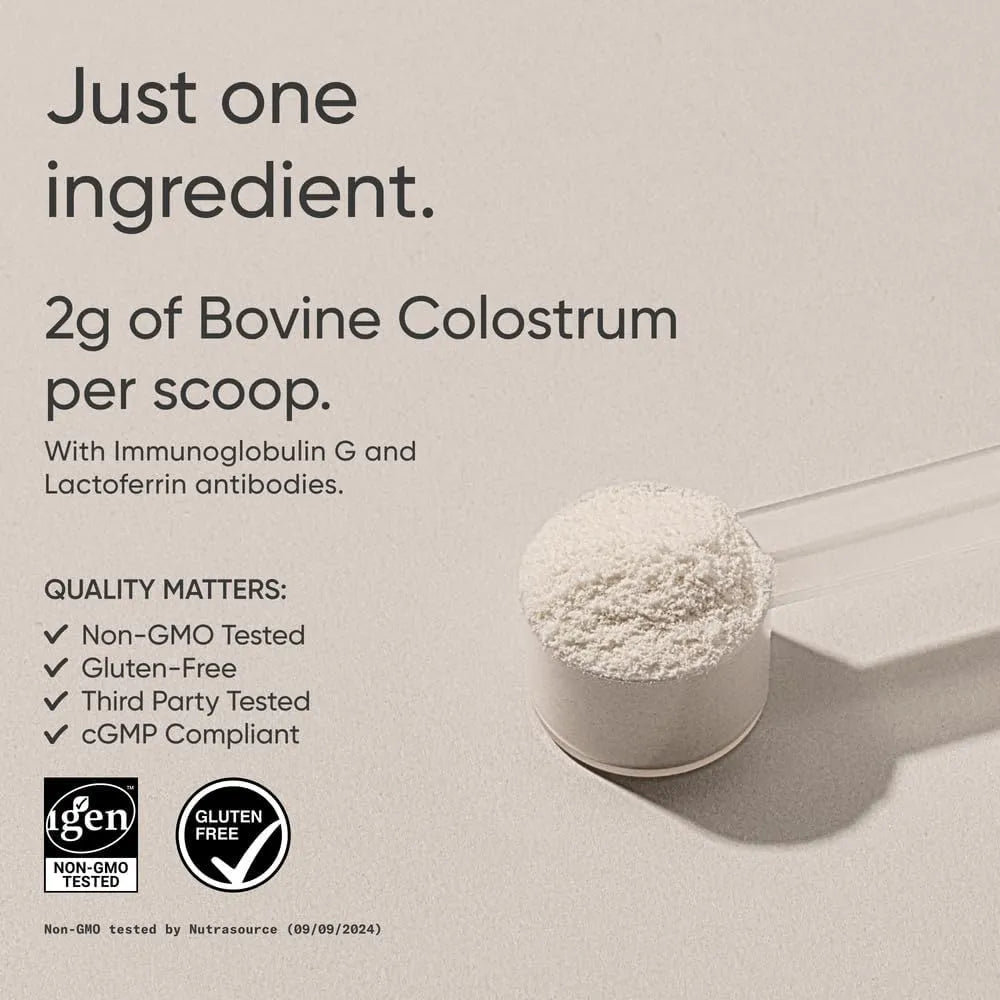 Polvo De Calostro Bovino Sports Research Refuerza Inmunidad Y Salud Intestinal
