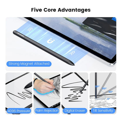 Lapiz Capacitivo Emr Con Borrador Digital Para Samsung Galaxy Tab S9 S8 S7 S6