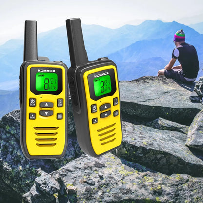 Walkie Talkies Profesionales Recargables Largo Alcance 36 Canales NOAA USB-C