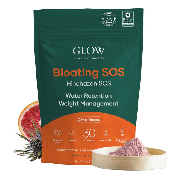 Glow Bloating SOS Powder Alivio Hinchazón Metabolismo Salud Intestinal
