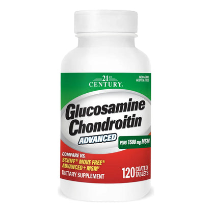 Tabletas Glucosamina Condroitina Avanzada 120 Unidades Salud Articular