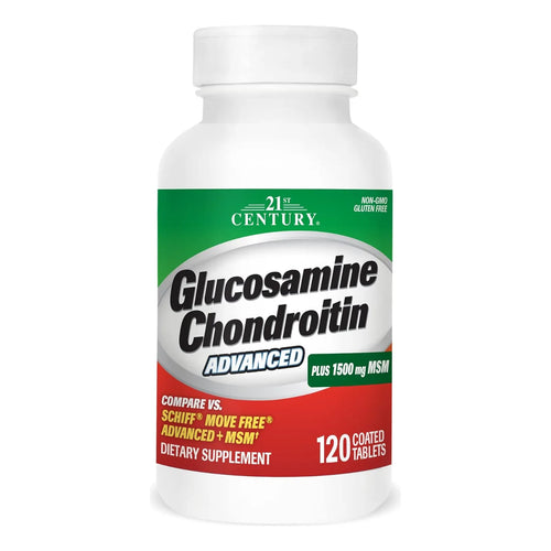 Tabletas Glucosamina Condroitina Avanzada 120 Unidades Salud Articular