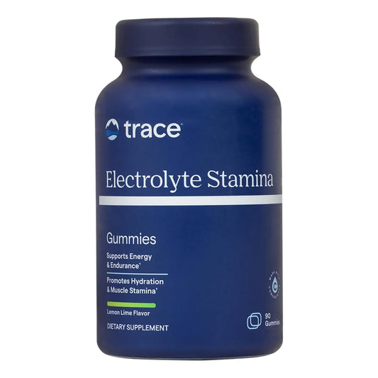 Gomitas De Energia Y Resistencia Con Electrolitos Sabor Lima Trace Minerals 90 Unidades