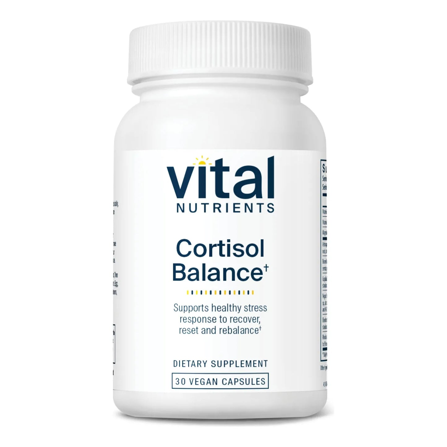 Suplemento Vegano Equilibrio De Cortisol Con Ashwagandha Para Aliviar El Estrés