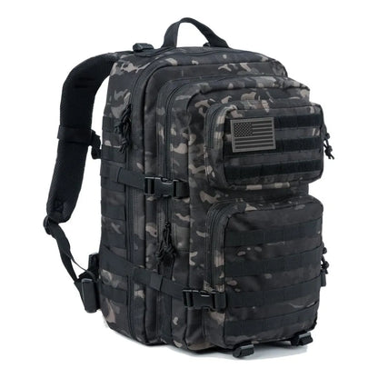 Reebow Gear Mochila Táctica Militar Grande Resistente Al Agua 40 Litros Sistema Molle