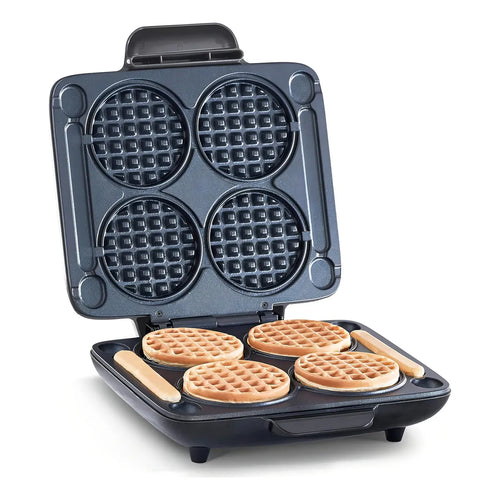 Waflera Dash Doble Antiadherente Liberacion Rapida Para Waffles Perfectos