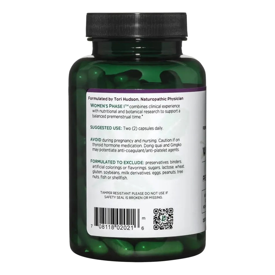 Apoyo Premenstrual Vegano 120 Capsulas Alivia Sintomas Naturalmente