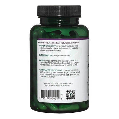 Apoyo Premenstrual Vegano 120 Capsulas Alivia Sintomas Naturalmente