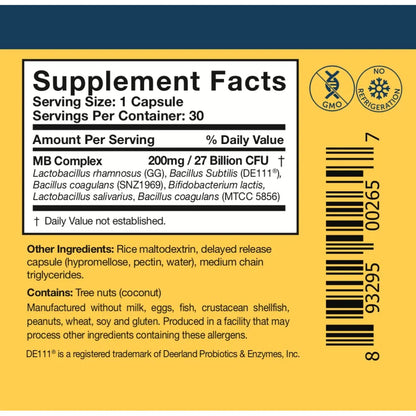 Probióticos Multibioma Para Salud Digestiva E Inmunológica Cepas Vivas Y Esporas
