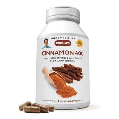 Extracto De Canela 400Mg Alta Potencia 60 Capsulas Pura Y Eficaz