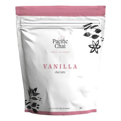 Pacific Chai Mezcla Bebida Con Leche Vainilla Chai 3 Libras Sabor Auténtico Y Cremoso