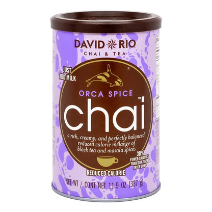 Mezcla De Chai David Rio 396g Aromática Y Espesa Sin Lactosa Ni Omg