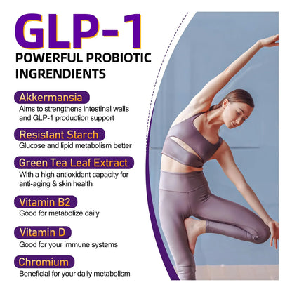 Probiotic 300 Mil Millones AFU Akkermansia Muciniphila Para Digestión Y GLP-1
