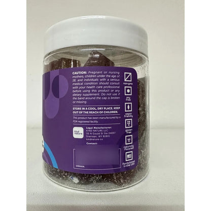 Gomitas DIM 100 Mg Sabor Uva Equilibrio Hormonal Natural Vegano Sin Gluten