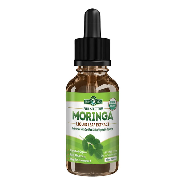 Extracto Liquido De Moringa Organico Certificado Usda Absorcion Rapida