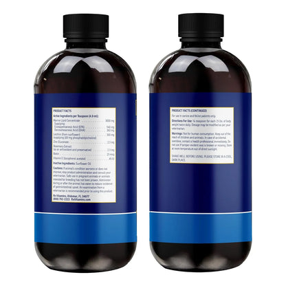 Aceite De Pescado Omega 3 Ultra Efa Para Perros Y Gatos Prom