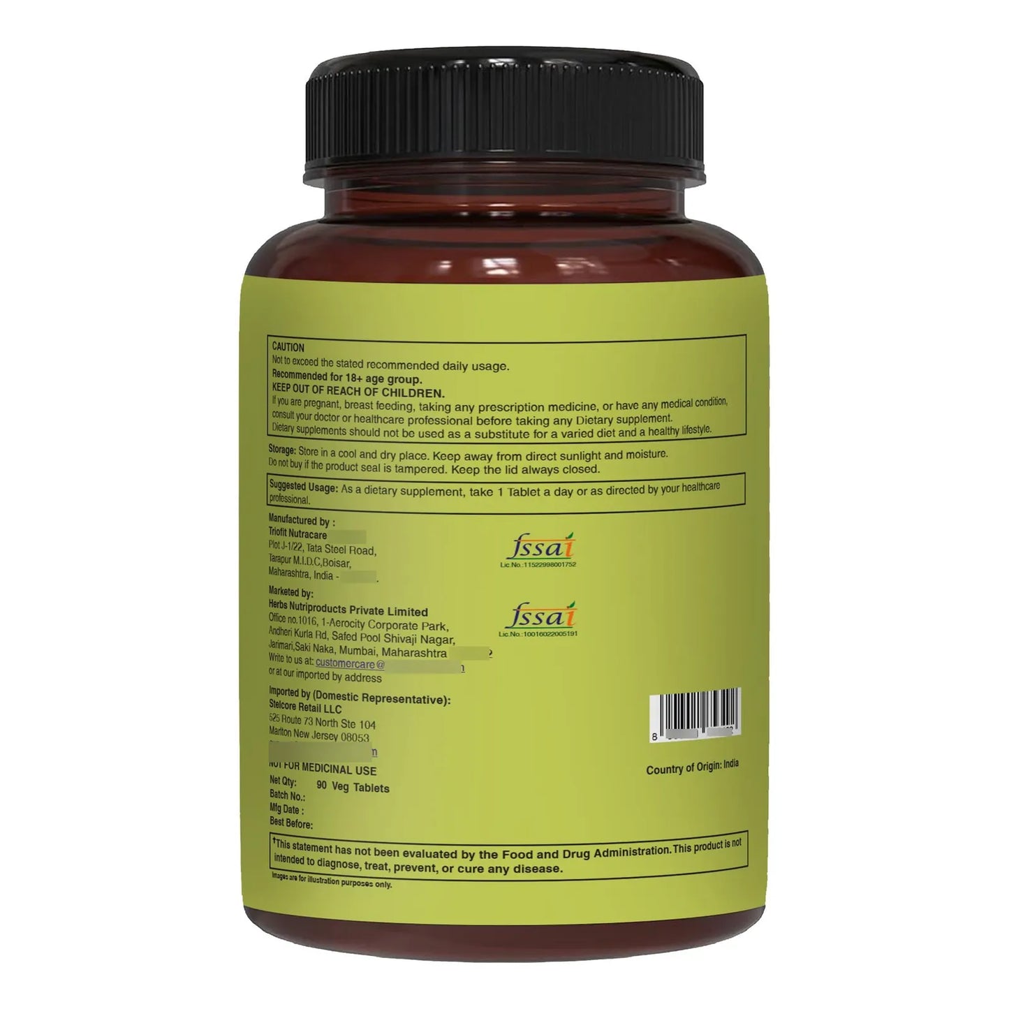 Multivitaminas Integrales Pure Nutrition Para Mujeres 1500 Mg 90 Tabletas