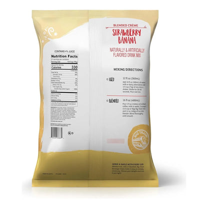 Big Train Polvo Para Bebidas Creme Kidz Kreamz Sabor Plátano Y Fresa