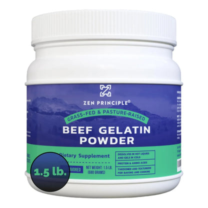 Polvo De Gelatina De Carne Natural 200g Sin Gluten Colageno Tipo 1 Y 3