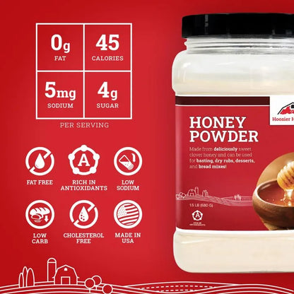 Miel En Polvo Gourmet 680g Dulzor Natural Sin Complicaciones