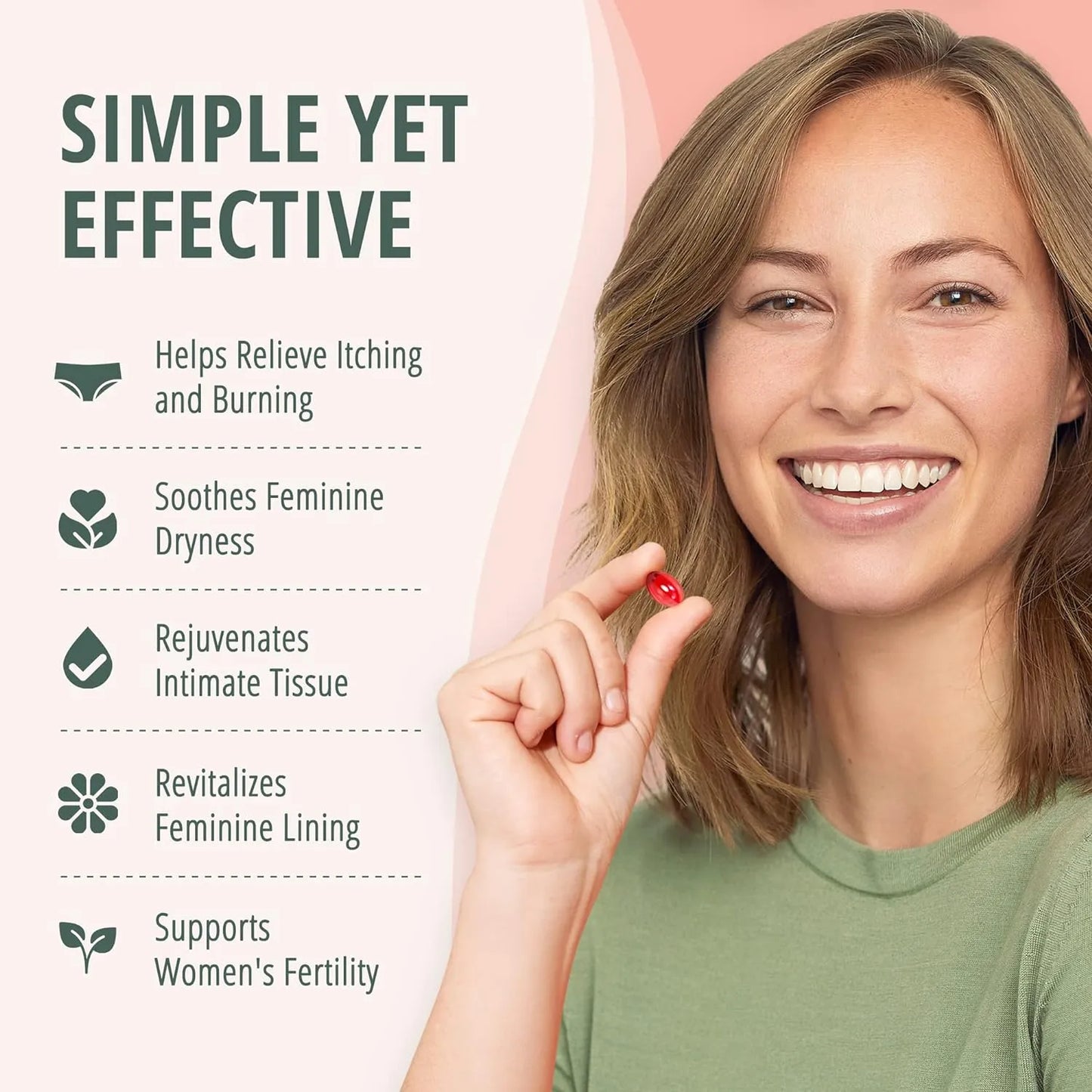 Lubracil Hidratante Vaginal Con Omega Y Vitaminas Alivia Sequedad 60 Caps