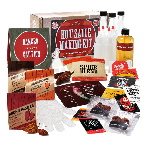 Kit De Salsa Picante 7 Botellas Gourmet Pimientos Reliquia Importado EE UU