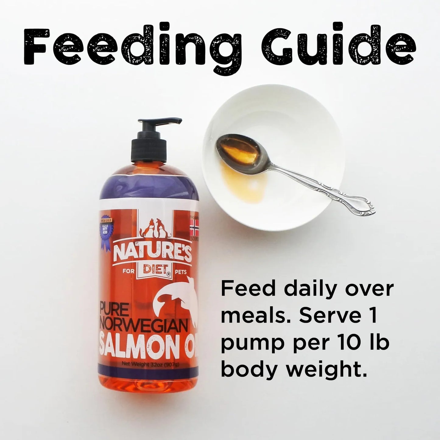 Aceite De Salmón Noruego Para Mascotas 946 Ml Apoyo Articular Piel Y Pelaje