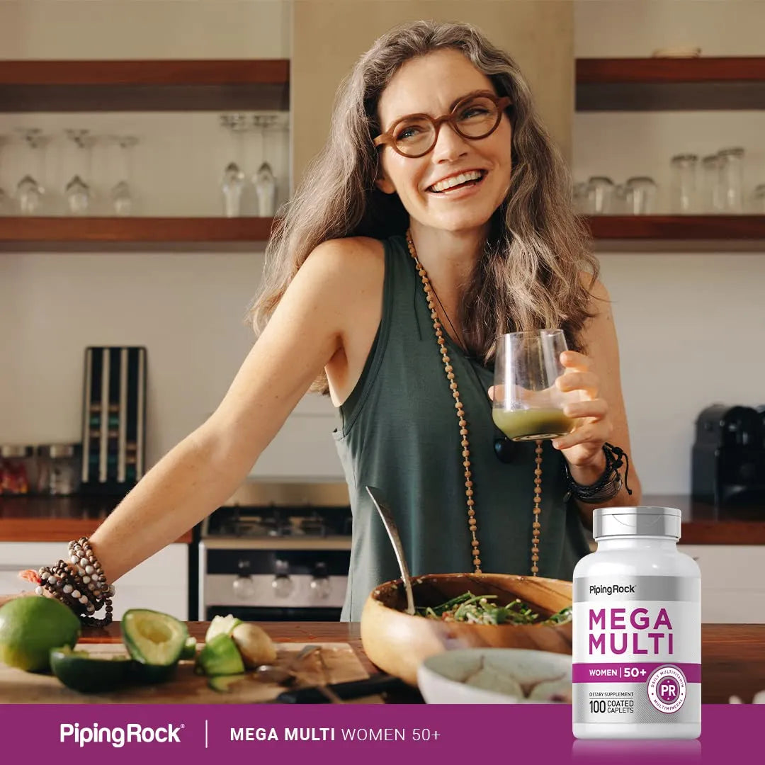 Multivitamínico 50 Plus Mujer 100 Cápsulas - Energía Y Bienestar