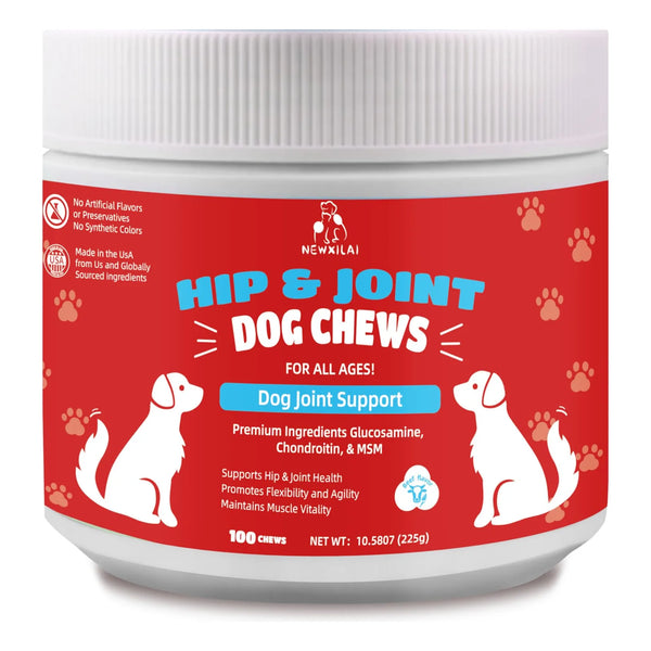 Masticables Glucosamina Condroitina Para Perros Soporte Cadera Articulaciones Sabor Carne